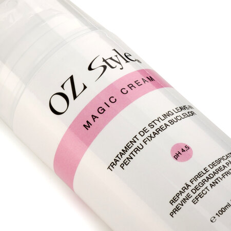 Tratament de styling leave-in pentru fixarea buclelor Magic Cream, 100 ml, OZ Style 613349