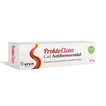 ProktoClean gel antihemoroidal, 25 g, Viva Pharma