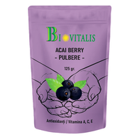 Pulbere de Acai Berry, 125 g, Biovitalis