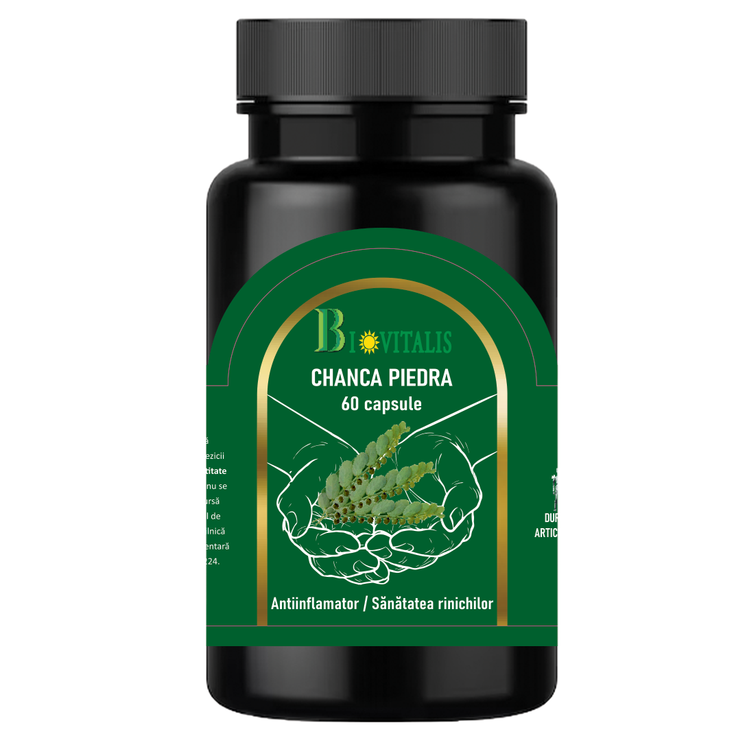 Chanca Piedra, 500 mg, 60 capsule, Biovitalis