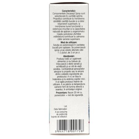 Decasept spray, 20 ml, Amniocen 697885