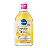 Apa micelara +5% ser cu vitamina C + E Brightening Skin Glow, 400 ml, Nivea