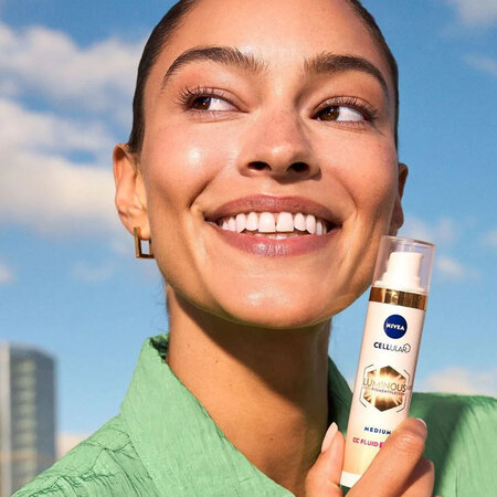 Crema-fluid CC 3-IN-1 SPF30 Luminous630, Medium, 30 ml, Nivea 613912