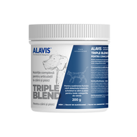 Pulbere pentru articulatii destinata cainilor si pisicilor Triple Blend, 200 g, Alavis