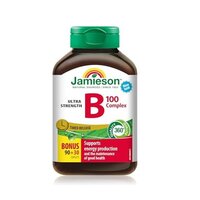 Complex de vitamina B, 50 mg, 90+30 capsule, Jamieson