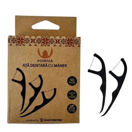 Ata dentara cu maner, 50 bucati, Gingia