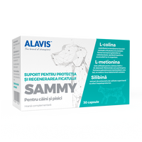 Suplimente pentru caini si pisici Sammy, 30 capsule, Alavis