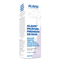 Picaturi de ochi pentru animale, 60 ml, Alavis