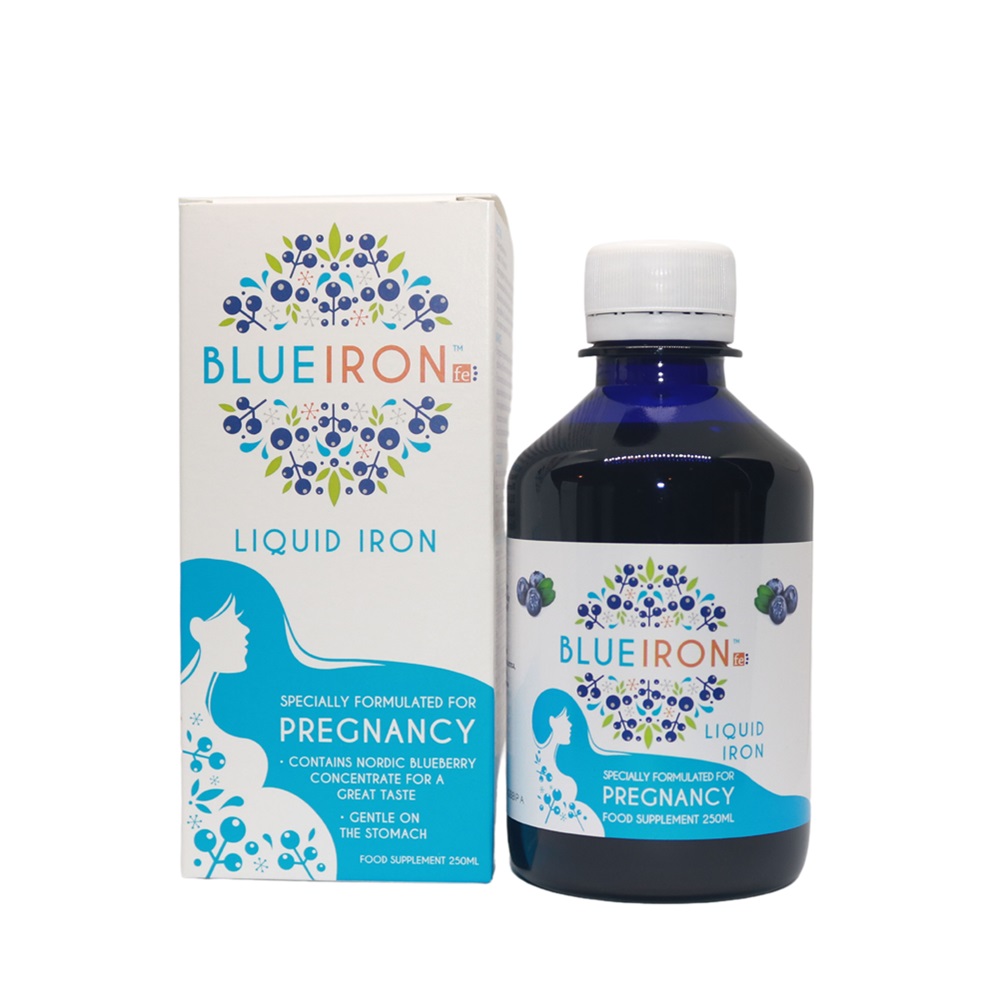 Blueiron Pregnancy, 250 ml, Finnomedical