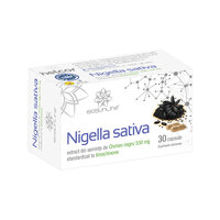 Nigella Sativa - extract de chimen negru, 550 mg, 30 capsule, BioSunLine
