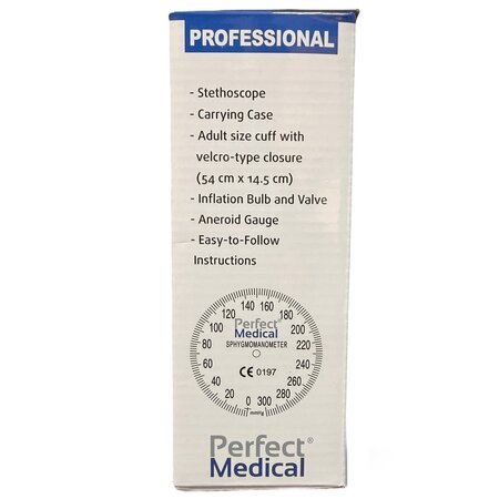 Tensiometru mecanic cu un tub + stetoscop PM-34, Perfect Medical 724186