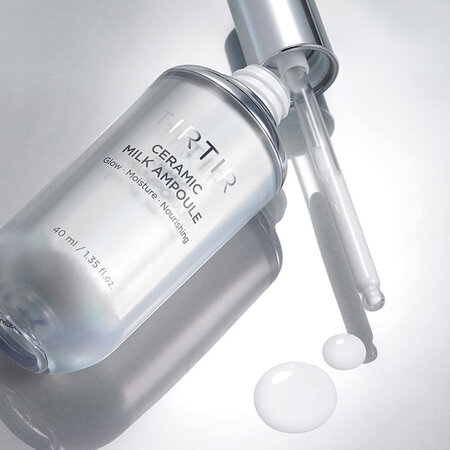 Ser de fata hidratant Ceramic Milk Ampoule, 40 ml, Tirtir 614619
