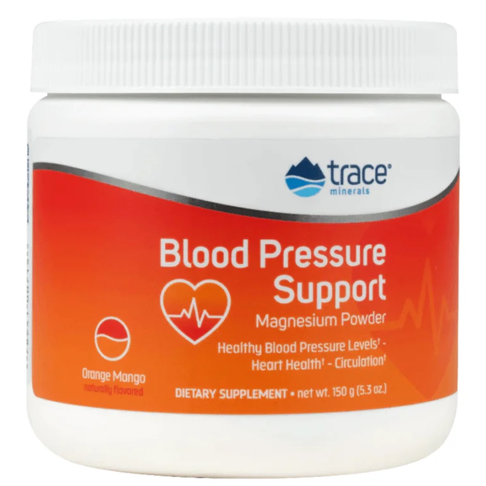 Supliment pentru tensiune arteriala Blood Pressure Support, 150 g, Trace Minerals