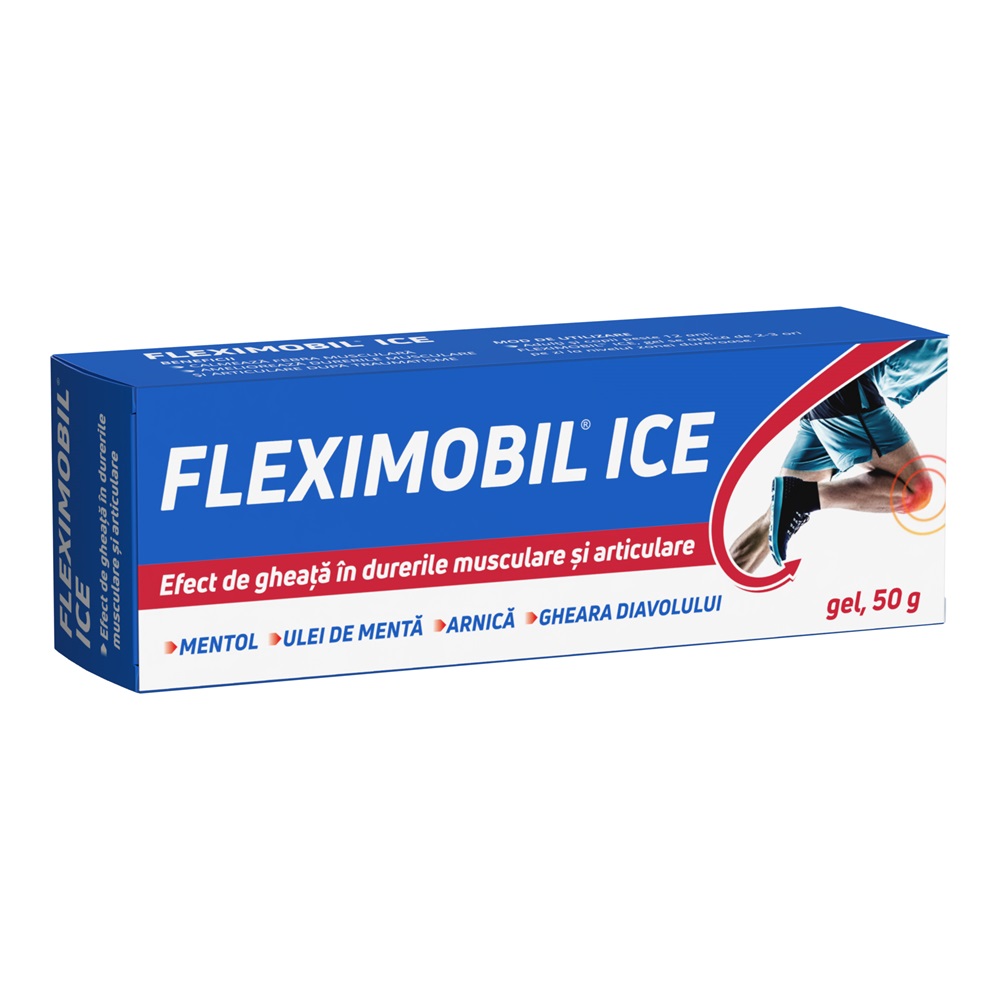 Gel cu efect de racire Fleximobil Ice, 50 g, Fiterman