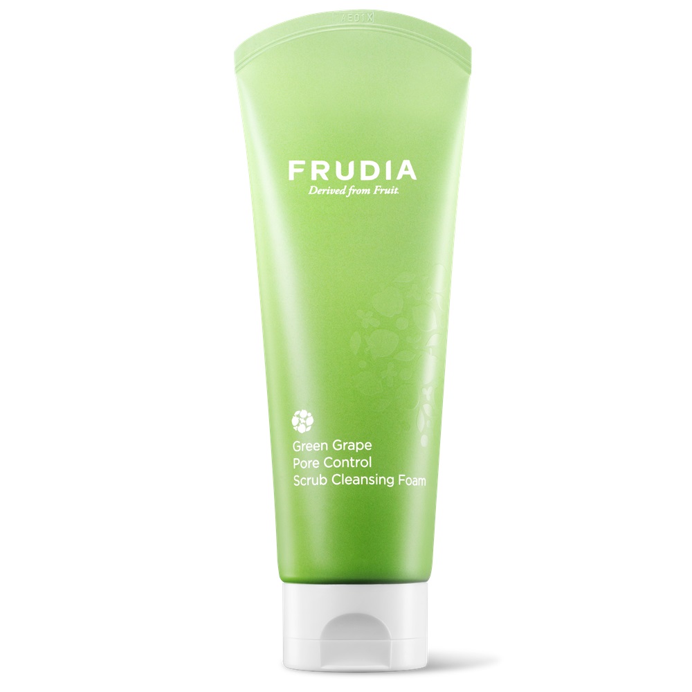 Scrub exfoliant pentru pori dilatati cu struguri verzi, 145 ml, Frudia