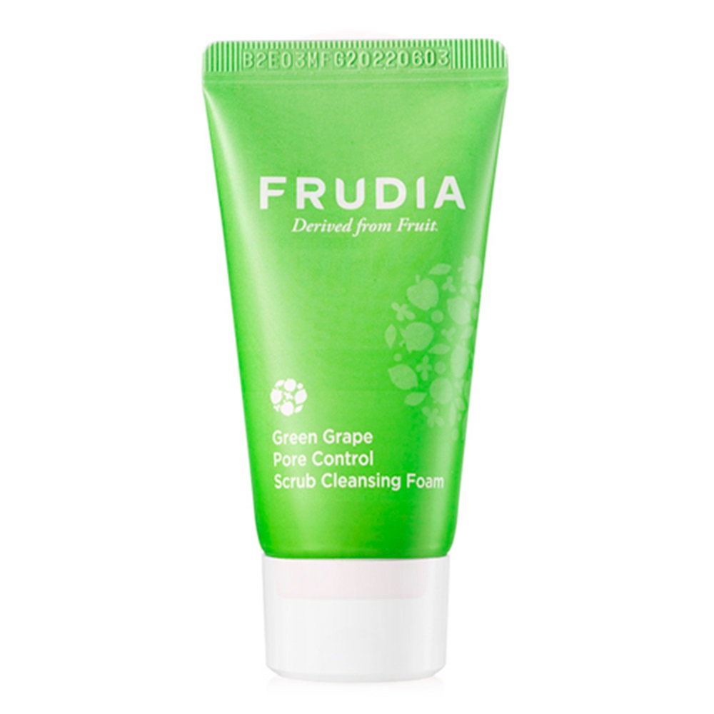 Scrub exfoliant pentru pori dilatati cu struguri verzi, 30 ml, Frudia