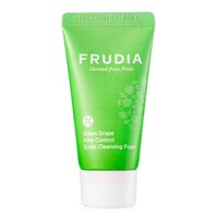 Scrub exfoliant cu struguri verzi pentru pori dilatati Green Grape, 30 ml, Frudia