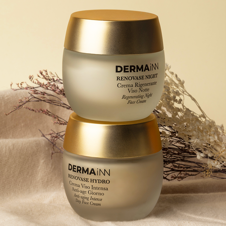 Crema de zi anti-age Renovase Hydro Gold, 50 ml, Dermainn 615201