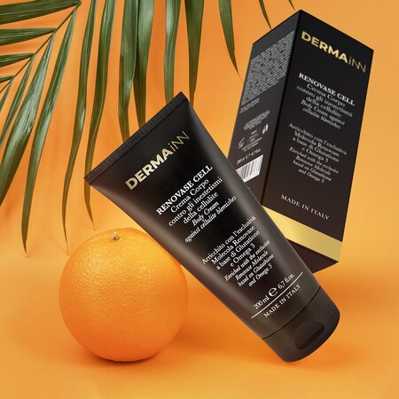 Crema pentru corp anticelulita Renovase Cell Gold, 200 ml, Dermainn 615217