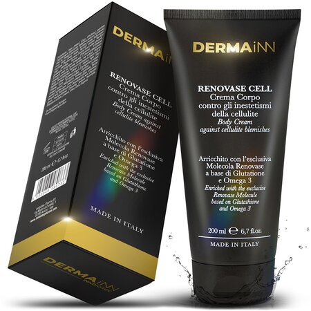 Crema pentru corp anticelulita Renovase Cell Gold, 200 ml, Innbiotec Pharma
