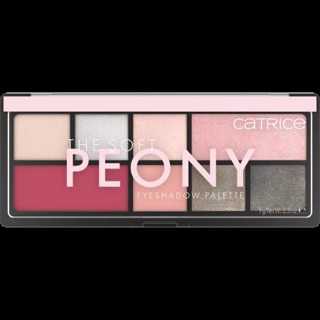 Paleta farduri pentru pleoape The Soft Peony, 9 g, Catrice 664742