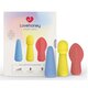 Dispozitive pentru stimularea intima Trio Massagers Mon Ami, 3 bucati, LoveHoney 615267