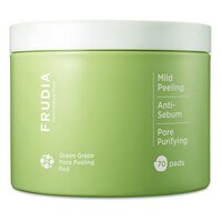 Pad exfoliant cu struguri verzi Green Grape, 70 bucati, Frudia