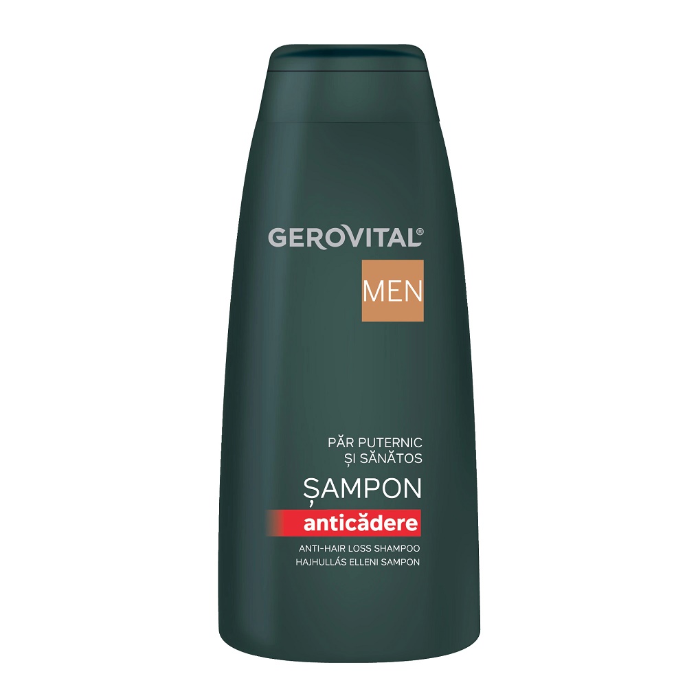 Sampon anticadere Men, 400 ml, Gerovital