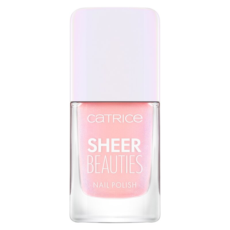 Lac pentru unghii 090 Bubblegum Bliss Sheer Beauties, 10.5 ml, Catrice