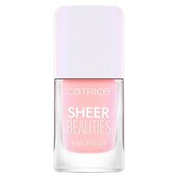 Lac pentru unghii 090 Bubblegum Bliss Sheer Beauties, 10.5 ml, Catrice