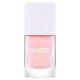 Lac pentru unghii 090 Bubblegum Bliss Sheer Beauties, 10.5 ml, Catrice 615573