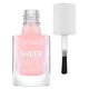 Lac pentru unghii 090 Bubblegum Bliss Sheer Beauties, 10.5 ml, Catrice 615574