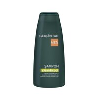 Sampon pentru utilizare zilnica Clean&Cool Men, 400 ml, Gerovital