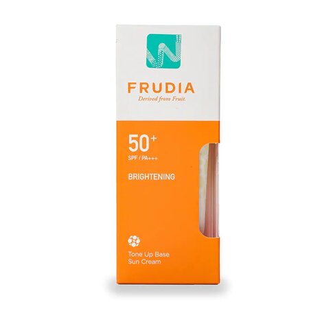 Crema tonifianta cu protectie solara SPF 50+ pentru fata Tone Up Base, 50 g, Frudia 615614