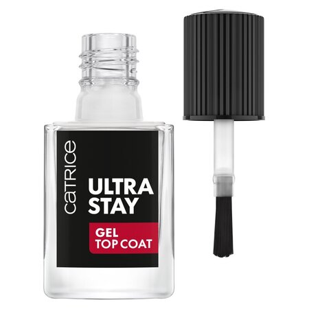 Top coat cu efect de gel Ultra Stay, 10.5 ml, Catrice 615616