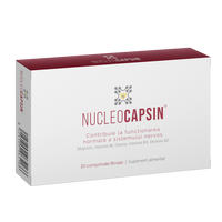 Supliment pentru funcționarea normală a sistemului nervos Nucleocapsin, 30 comprimate, Naturpharma