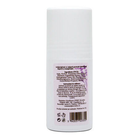 Antiperspirant roll-on cu parfum de lavanda, 50 ml, Serene 616163