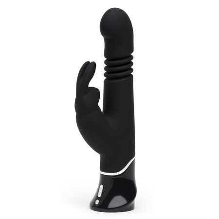 Vibrator negru Greedy Girl Rabbit, 1 bucata, Fifty Shades Of Grey 616361