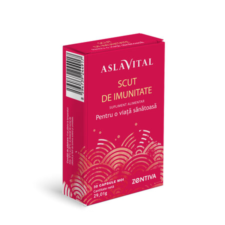 Scut de imunitate, pentru o viata sanatoasa Aslavital, 30 capsule moi, Zentiva 617210