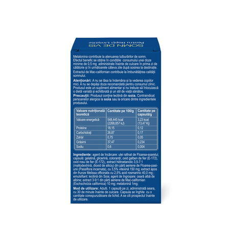 Supliment pentru nopti linistite Aslavital Somn de vis, 15 capsule moi, Zentiva 617214