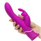 Vibrator curbat mov Happy Rabbit, 1 bucata, Wow Tech 616480