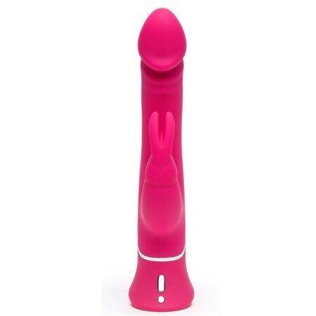Vibrator Roz Realistic Dual Density Happy Rabbit, 1 bucata, Wow Tech 616500