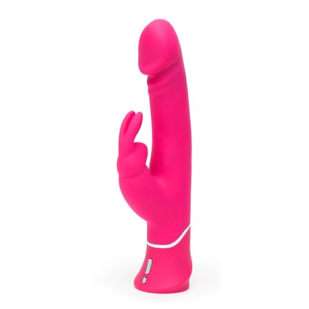 Vibrator Roz Realistic Dual Density Happy Rabbit, 1 bucata, Wow Tech 616499