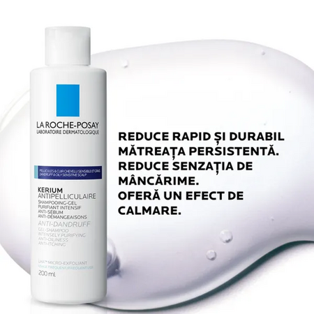 Sampon anti-matreata Kerium, 200 ml, La Roche-Posay 616539