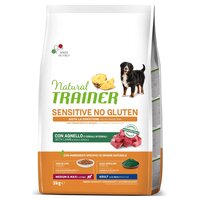 Hrana uscata fara gluten cu miel pentru caini adulti de talie medie sau mare, 3 kg, Natural Trainer
