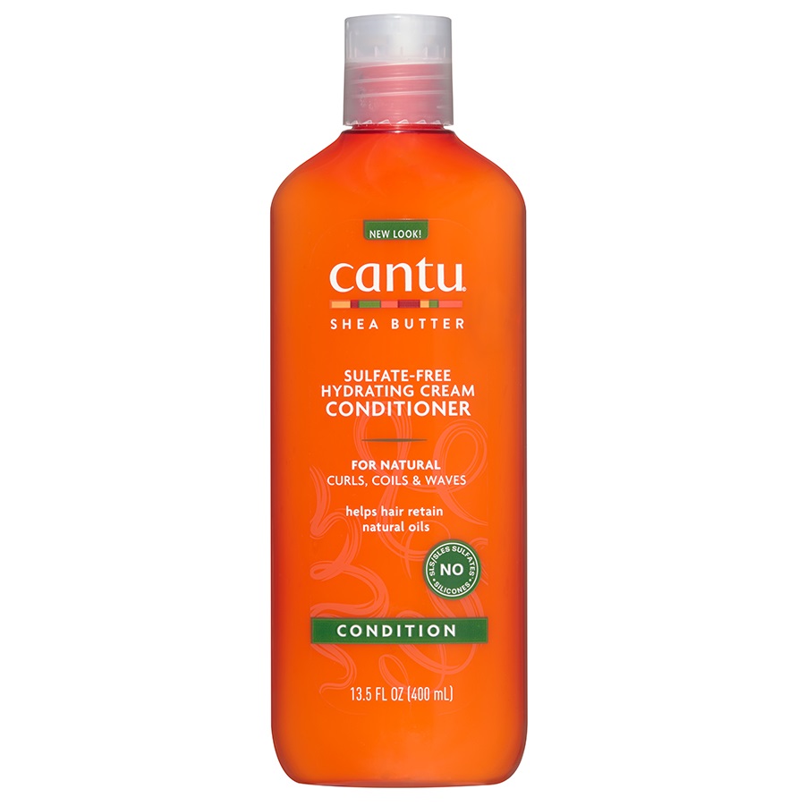 Balsam crema cu unt de shea pentru hidratarea parului For Natural, 400 ml, Cantu