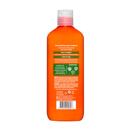 Balsam crema cu unt de shea pentru hidratarea parului For Natural, 400 ml, Cantu 616648
