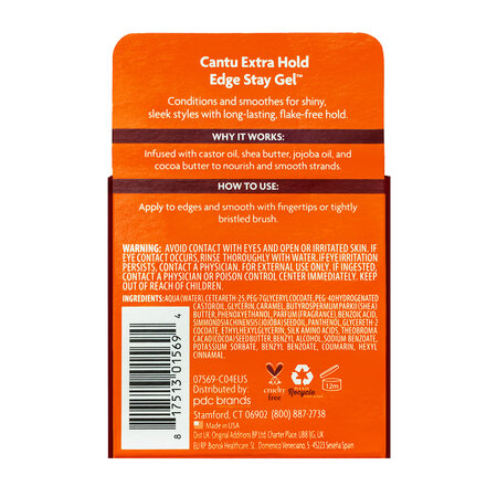 Gel de par cu fixare puternica Edge Stay Style, 64 g, Cantu 616653