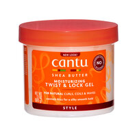Gel pentru hidratarea si fixarea parului Twist & Lock Style, 370 g, Cantu