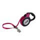 Lesa retractabila reflectorizanta fucsia Reflect, L, 1 bucata, Kong Retractable 616713